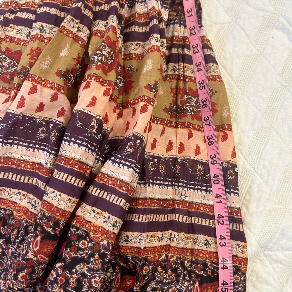 COPY - Free People Tangier Babydoll Floral Maxi large - Picture 7 of 12